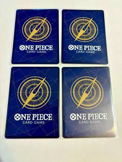 4x (Playset) Uta (Welcome Pack Vol. 2) R One Piece Promotion Cards OP09-002 NM - Image 2