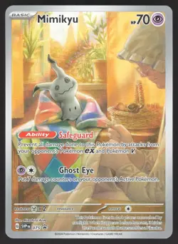 Mimikyu 075 Holofoil SV: Scarlet & Violet Promo Cards Near Mint - Image 1