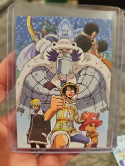 Panini One Piece Epic Journey Card 64 Monkey D. Luffy Sanji Tony Rock Drum - Image 1