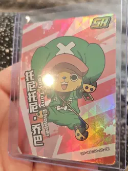 Tony Tony Chopper One Piece Trading Card Anime OP-WA201-SR-06 Holo Foil - Image 2