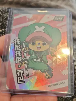 Tony Tony Chopper One Piece Trading Card Anime OP-WA201-SR-06 Holo Foil - Image 3