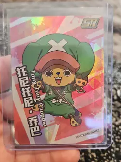 Tony Tony Chopper One Piece Trading Card Anime OP-WA201-SR-06 Holo Foil - Image 5