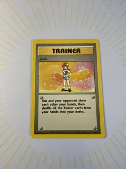 Lass 75/102 Rare Base Set Pokemon Card WOTC LP-NM ✨ - Image 2