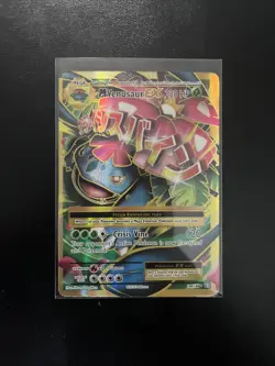 Pokemon TCG M Venusaur EX Full Art Ultra Rare Card 100/108 - Image 1
