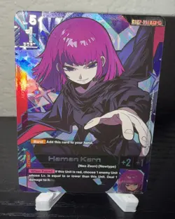 Gundam Card Game Dual Impact Haman Karn GD02-091 (R+) - Image 1
