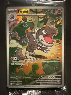 Tyrunt 070 Promo SEALED illustration Pokemon Card - Image 2