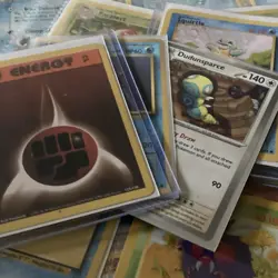 Nintendo Pokemon TCG Card Lot Binder Pages Scarlet & Violet English Squirtle - Image 4