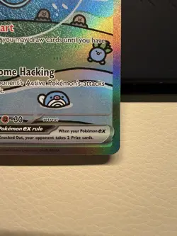 Mew EX 232/091 Bubble Mew Holo Card SV: Paldean Fates SIR Near Mint NM Condition - Image 5