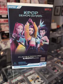 Kayou KPop Demon Hunters World Tour Cards Energy Edition Box Factory Sealed - Image 1