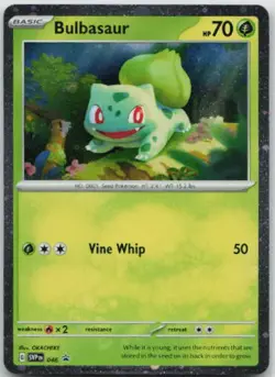 Bulbasaur - (Cosmos Holo) Holo Promo SV: Scarlet & Violet Promo Cards 046 NM - Image 1