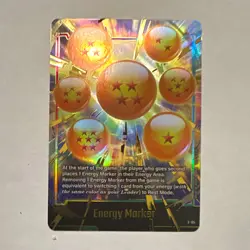 Bandai Dragon Ball Super Energy Marker E-05 Holo Promo Card English - Image 1