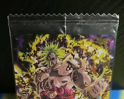 Broly #3-19 SR UnOpen Dragon Ball Itajaga card Vol.3 Bandai 2023 TCG CCG Japan - Image 2