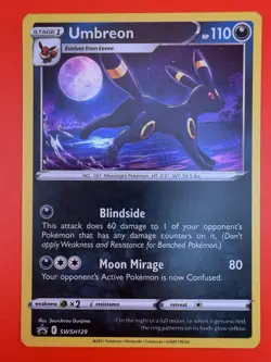 Umbreon SWSH129 SWSH: Sword & Shield Promo Cards Holo - Image 1