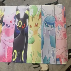 Eeveelutions Rubber Playmat Play Mat Tcg Gaming Trading Card Game Desk Pad - Image 3