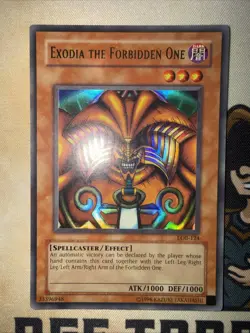 Exodia the Forbidden One - LOB-124 - Ultra Rare - Unlimited - Yugioh MP - Image 2