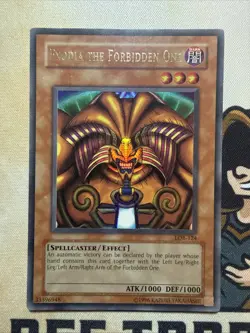 Exodia the Forbidden One - LOB-124 - Ultra Rare - Unlimited - Yugioh MP - Image 3