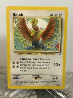 Ho-Oh 18/64 - Pokemon Neo Revelation Unlimited Nonholo Rare - Image 1