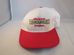 1993 Rare Vintage Disneyland Toontown Pop-up Diorama Snap Back Hat - Image 1