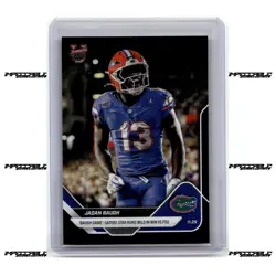2025 Bowman U Now - Black #54 Jadan Baugh Rookie 9/10 Gators Run Wild vs FSU - Image 1