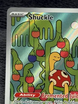 Shuckle 136/132 - Holo Illustration Rare - Pokemon TCG: Mega Evolution - NM/M - Image 2