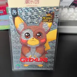 Peru Pokemon Pikachu Cosplay Series 1 - E3 Gremlins Silver Foil - Image 1