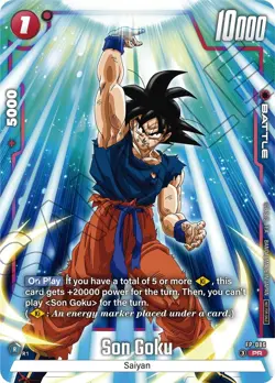 Dragon Ball Fusion World Son Goku Saiyan - FP-086 PR FB10 - Image 2