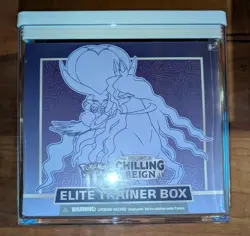 Pokemon TCG Sword & Shield Chilling Reign Elite Trainer Box ETB Sealed - Image 1