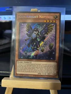 BLMM-EN021 Gem-Knight Nepyrim Secret Rare Yu-Gi-Oh Card 1st Edition New - Image 1