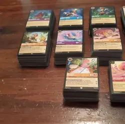Disney Lorcana TCG 1,277 Bulk lot. Commons & Uncommons only. No foils. Near mint - Image 2