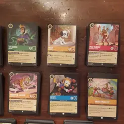 Disney Lorcana TCG 1,277 Bulk lot. Commons & Uncommons only. No foils. Near mint - Image 5
