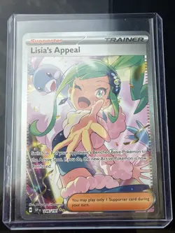 Pokemon TCG Lisias Appeal 246/191 Special Illustration Rare Surging Sparks NM - Image 1