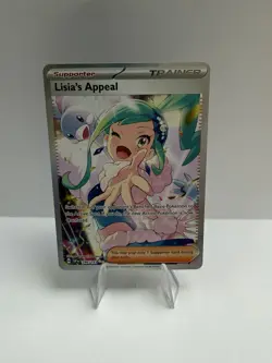 Pokemon TCG Lisias Appeal Special Illustration Rare 246/191 Surging Sparks NM/Mt - Image 1