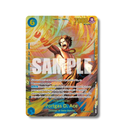 Carte One Piece Francaise - Portgas D. Ace OP13-119-SEC - Successeurs - Image 1