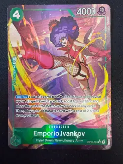 Emporio.Ivankov (OP16-026 SR) Parallel/Alt ENGLISH - One Piece - Image 1