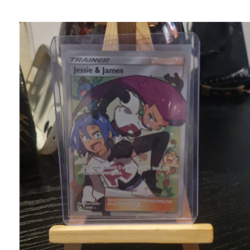Pokemon TCG Hidden Fates Jessie & James 68/68 Ultra Rare Full Art Holo - Image 1
