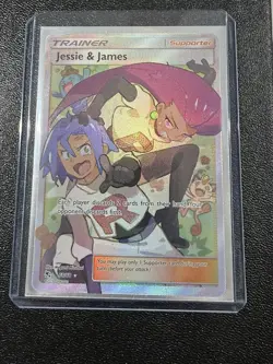 Pokemon TCG Jessie James Hidden Fates 68/68 Holo Full Art Ultra Rare - Image 1