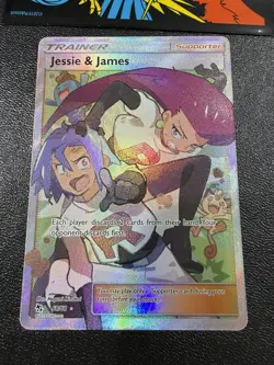 Pokemon TCG Jessie James Hidden Fates 68/68 Holo Full Art Ultra Rare - Image 2