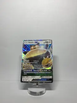 Pokemon TCG Snorlax GX SM05 Black Star Promo FULL ART HOLO - Image 1