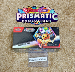 Pokemon Prismatic Evolutions Surprise Box Factory Sealed *IN HAND* 🔥🔥 - Image 1