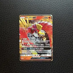Pokemon TCG HO-OH GX Sun & Moon Sm57 Promo Promo NEAR MINT - Image 1