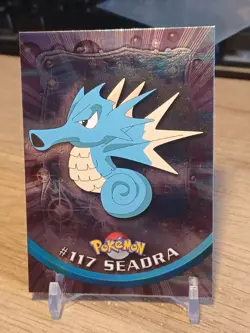 2000 Topps Pokemon TV #117 Seadra Foil B - Image 1