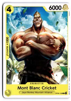 One Piece TCG - Mont Blanc Cricket - OP08-108 - Two Legends - English X4 - Image 1