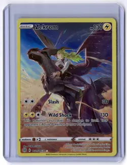 Zekrom TG05/TG30 Ultra Rare Holo NM Pokemon SWSH09: Brilliant Stars Trainer Gall - Image 1