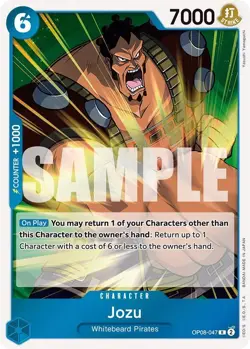 Jozu-Two Legends (OP08-047)-One Piece TCG-English - Image 1