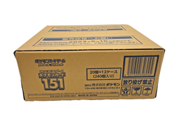 Pokemon Scarlet & Violet 151 Japanese Booster 12-Box Case Sealed #4 - Image 1