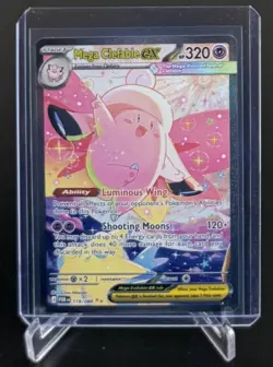 Pokemon TCG Mega Clefable EX 119/088 SIR Perfect Order Holo NM - Image 1
