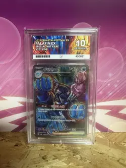 Pokemon TCG Palafin ex 207/187 - Terastal Festival (KOR) - Ace - Gem Mint 10 - Image 1