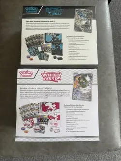 Pokemon Center Black Bolt White Flare Elite Trainer Box ETB TCG New & Sealed - Image 2