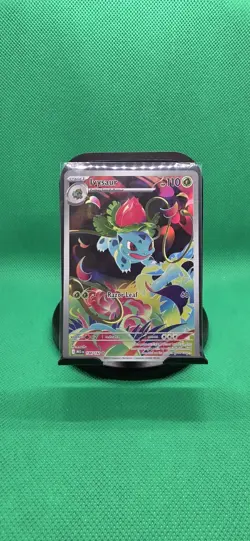 2025 Pokemon Mega Evolution Ivysaur Illustration Rare #134/132 - Image 1