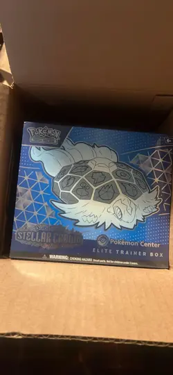 Pokemon TCG Scarlet & Violet Stellar Crown Pokemon Center ETB - Image 1